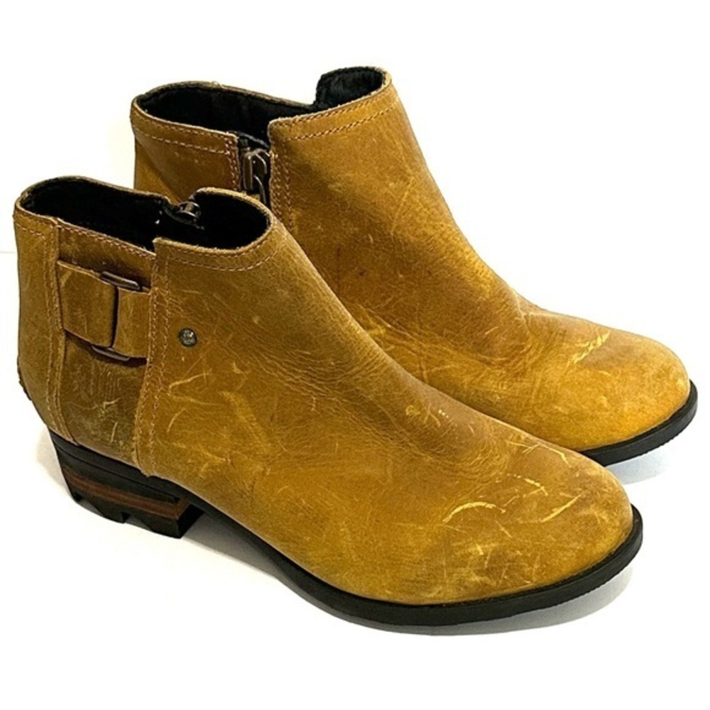 SOREL Women's Tan Ankle Boots SIZE 7